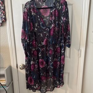 Torrid Sheer High/Low Tunic